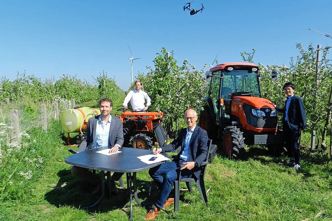 Kubota stapt met Aurea in boomgaardtechniek