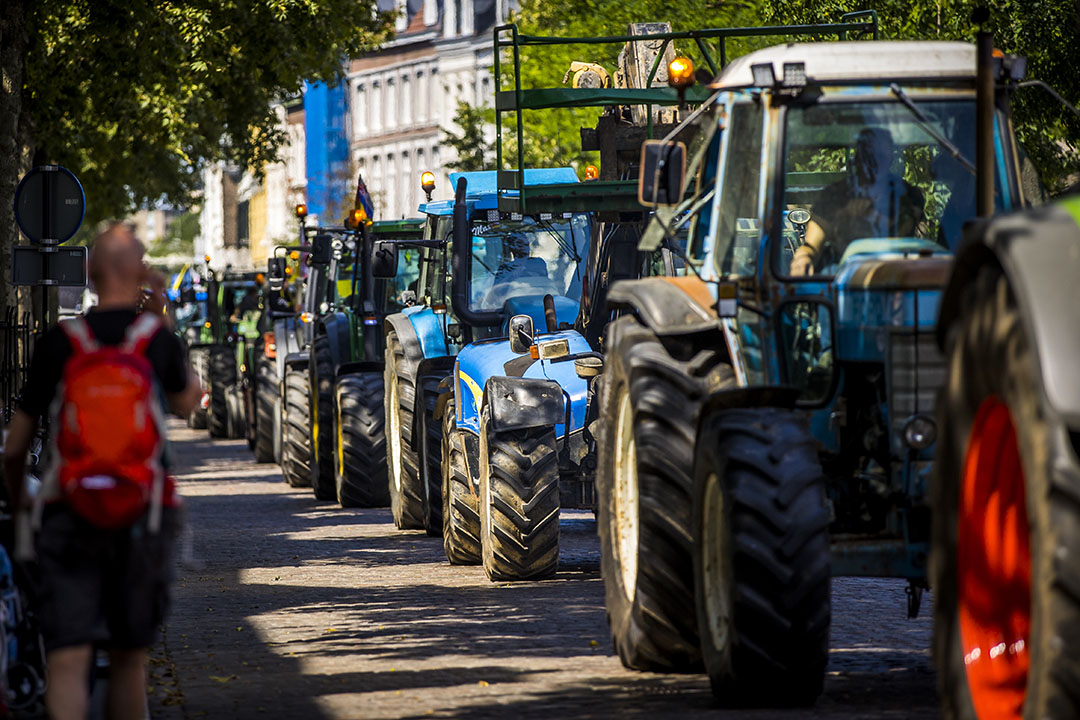 Na boerenprotesten staan supermarkten onder druk om een boervriendelijk keurmerk te omarmen. - Foto: ANP/Marcel van Hoorn