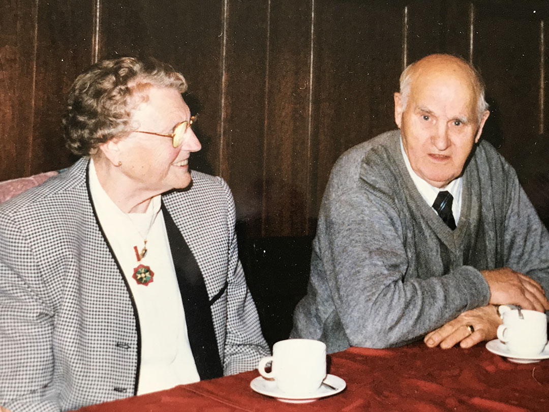 Maria van der Pas uit Stipthout trouwde met Piet van den Eijnden uit Mierlo.Ze waren gek op elkaar maar er was ook groot verdriet. - Foto: Peter van Vlerken