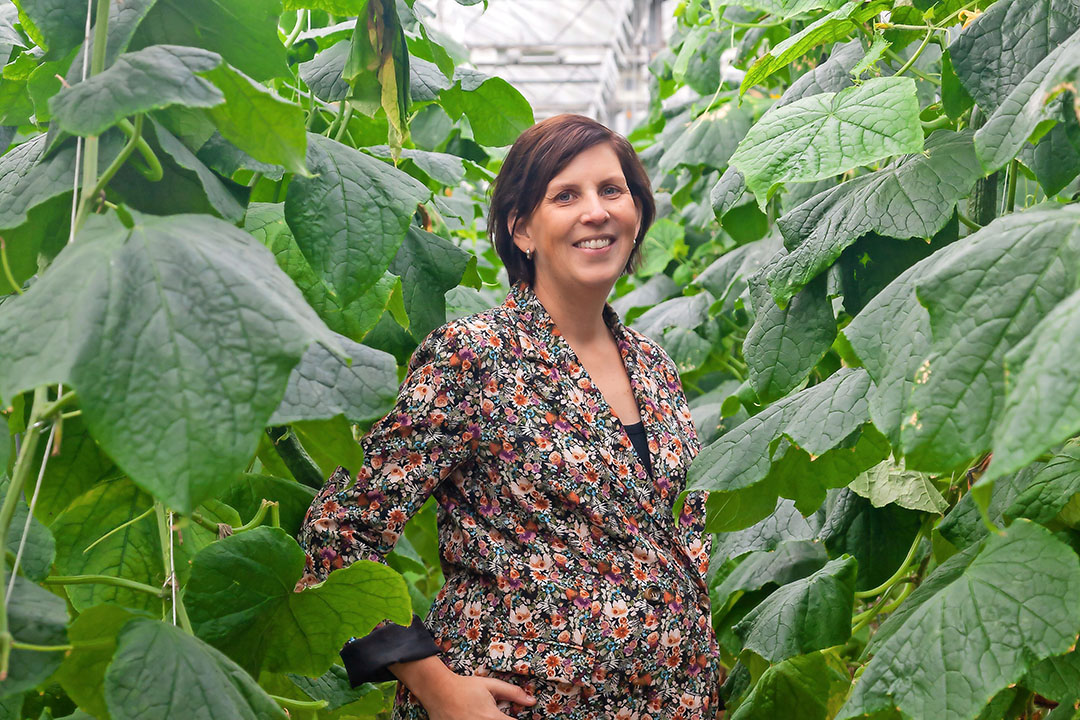 Inge Bergsma-De Vries is initiatiefnemer en bestuurder van de nieuwe Greenport Noord. -Foto: Gerrit Boer