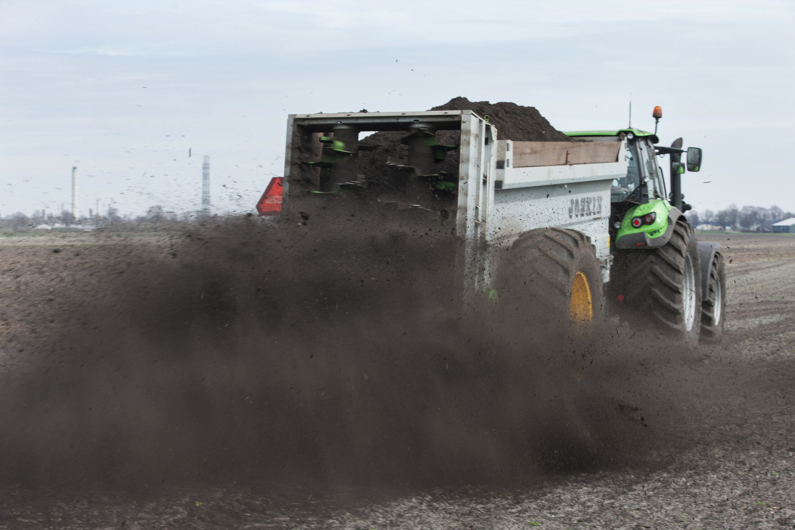 Organische stof voorkomt niet altijd uitspoeling