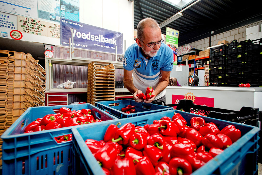 Voedselbank Maassluis. - Foto: Groenten&Fruit