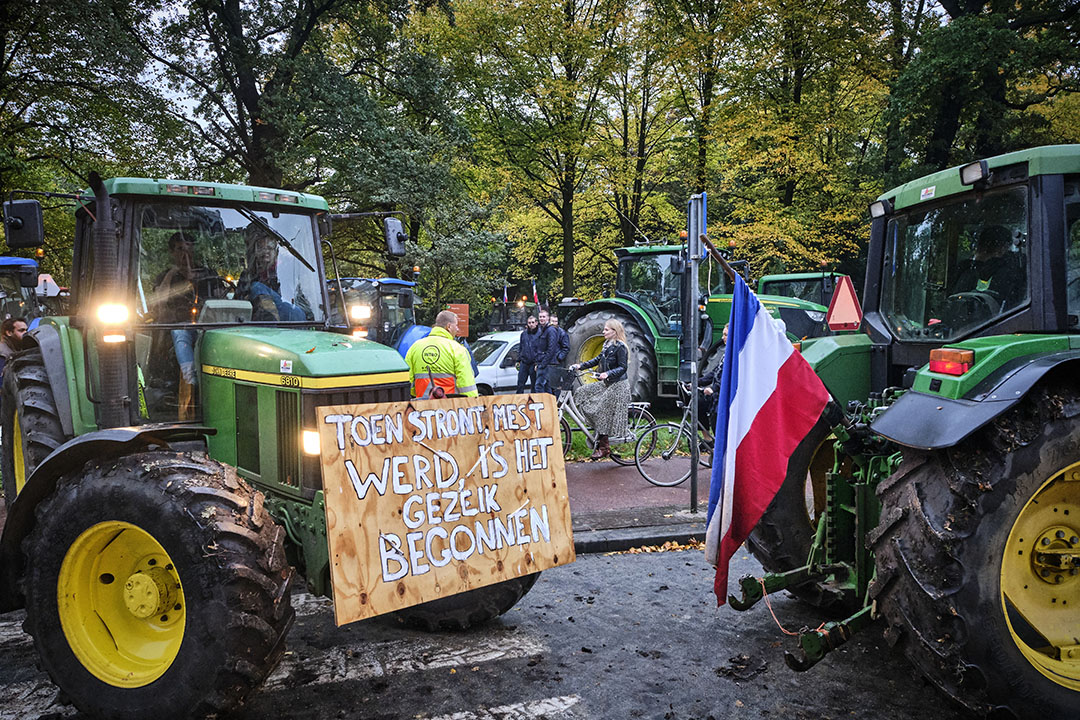 Een van de trekkerprotesten.