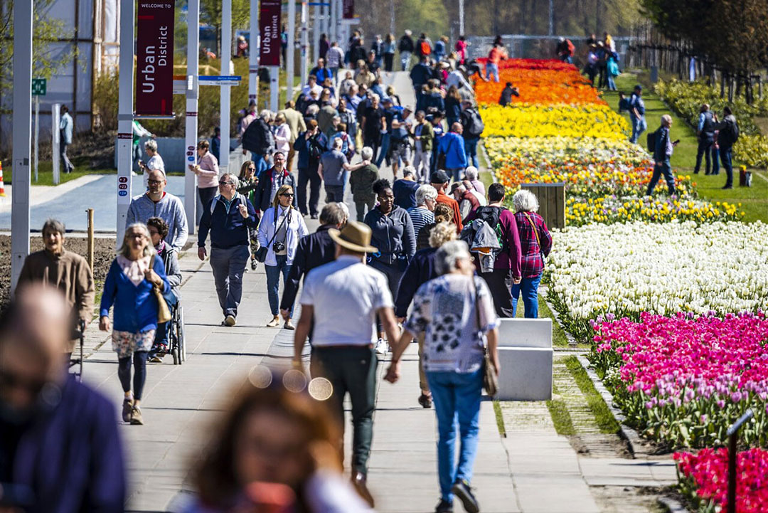 Floriade trekt veel bezoekers. - Foto: ANP