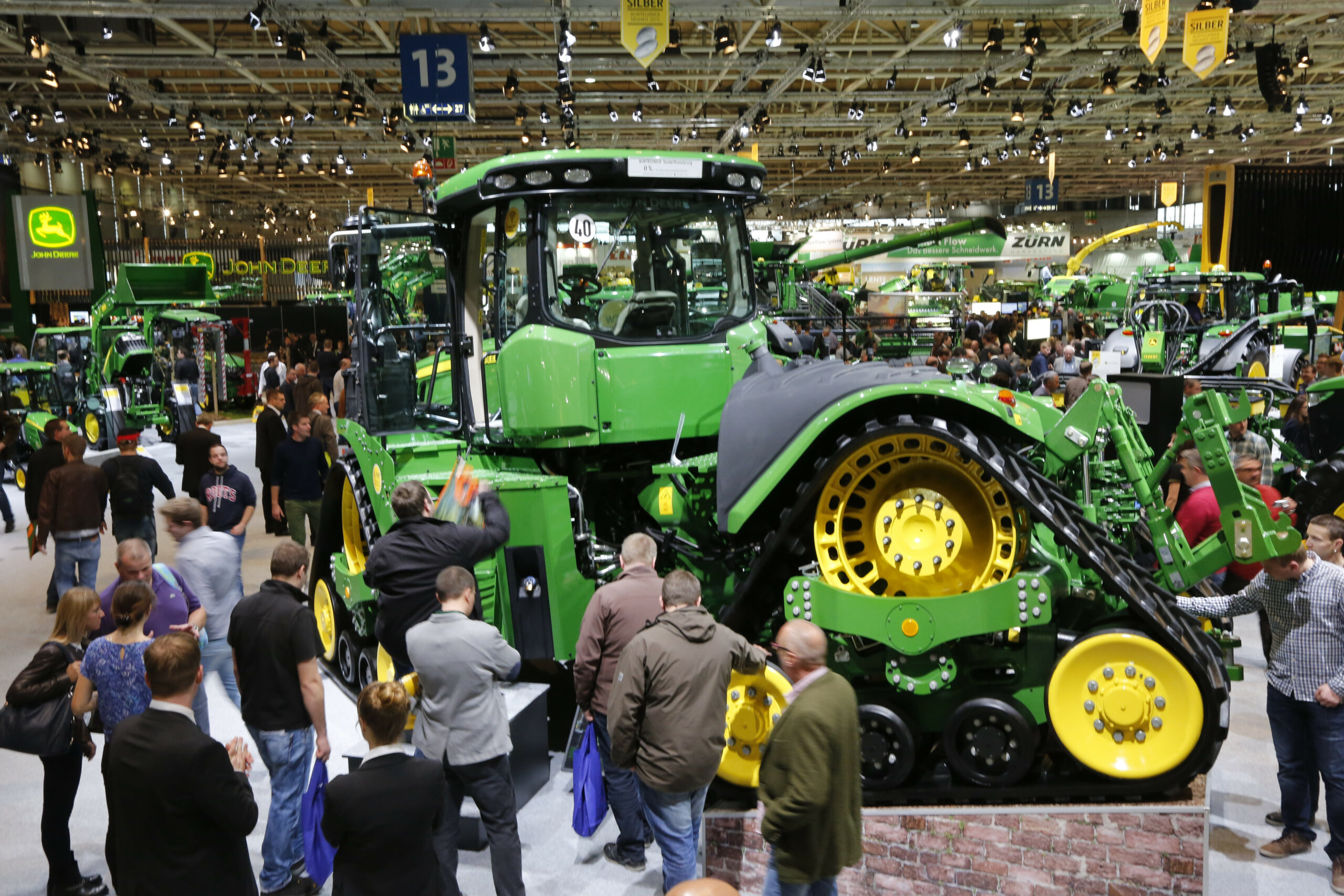 Drukbezochte Agritechnica 2015 - Foto: Henk Riswick