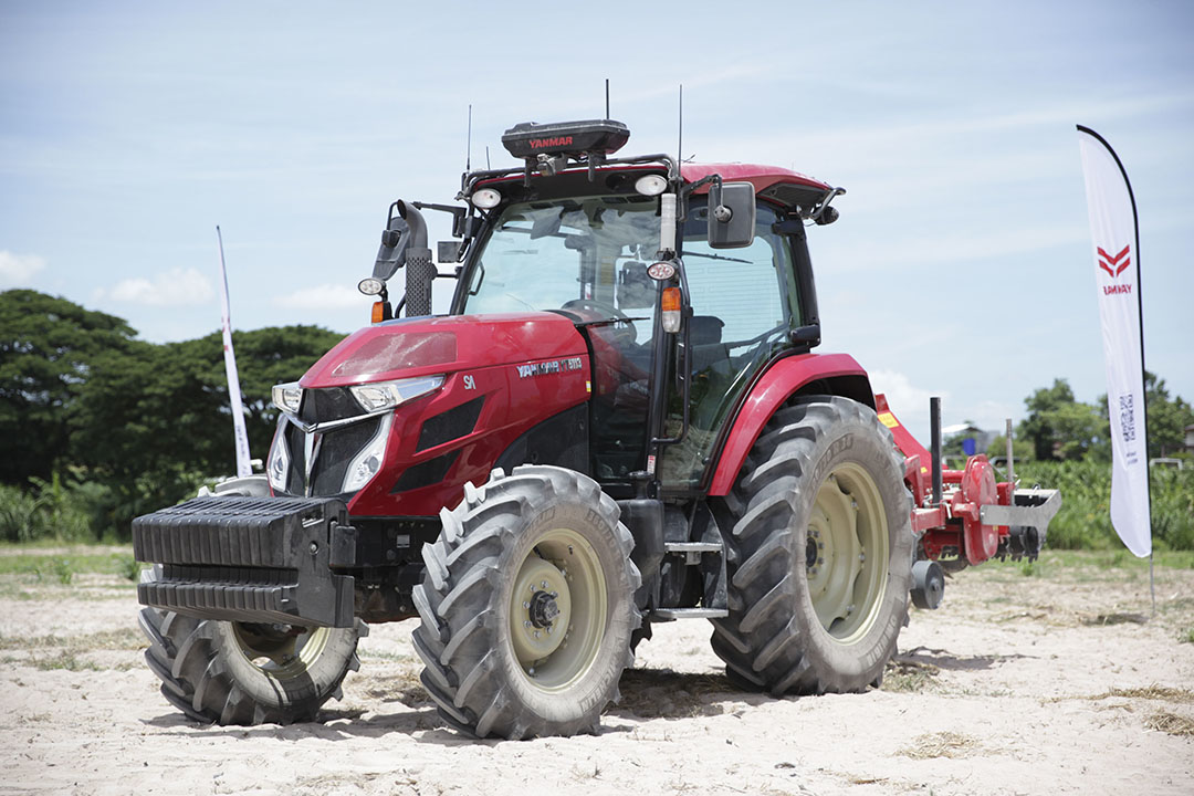 Yanmar's robot trekker van het type YT5113A.