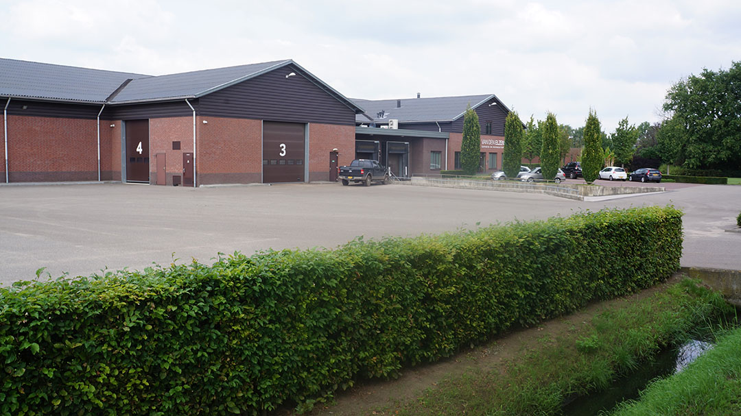 De locatie in Erp. De tweede is in Maasbree, 65 kilometer verderop.