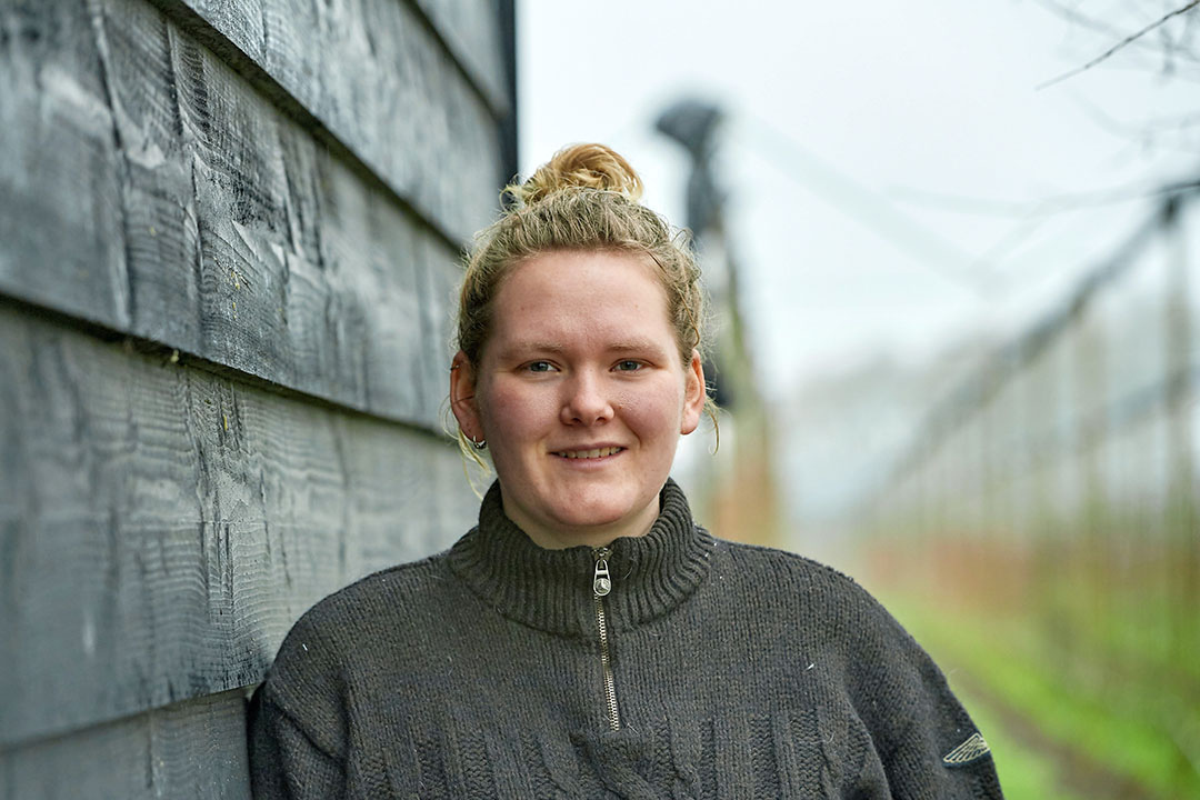 Willemien Brouwer:  Net als andere jonge boeren moet ik de eerstkomende jaren flink investeren.  - Foto: Wouter van Assendelft