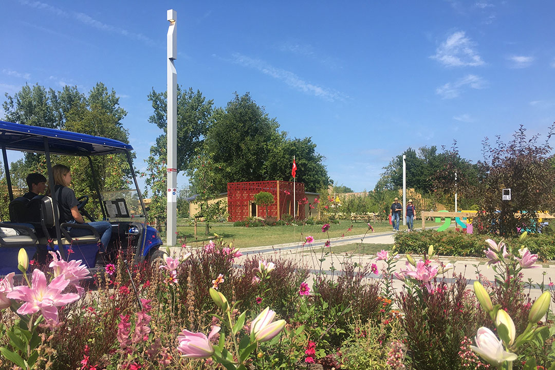 Floriade 2022 biedt behalve een mooi wandelpark ook veel info en kennis rond klimaatverandering. - Foto: Ton van der Scheer