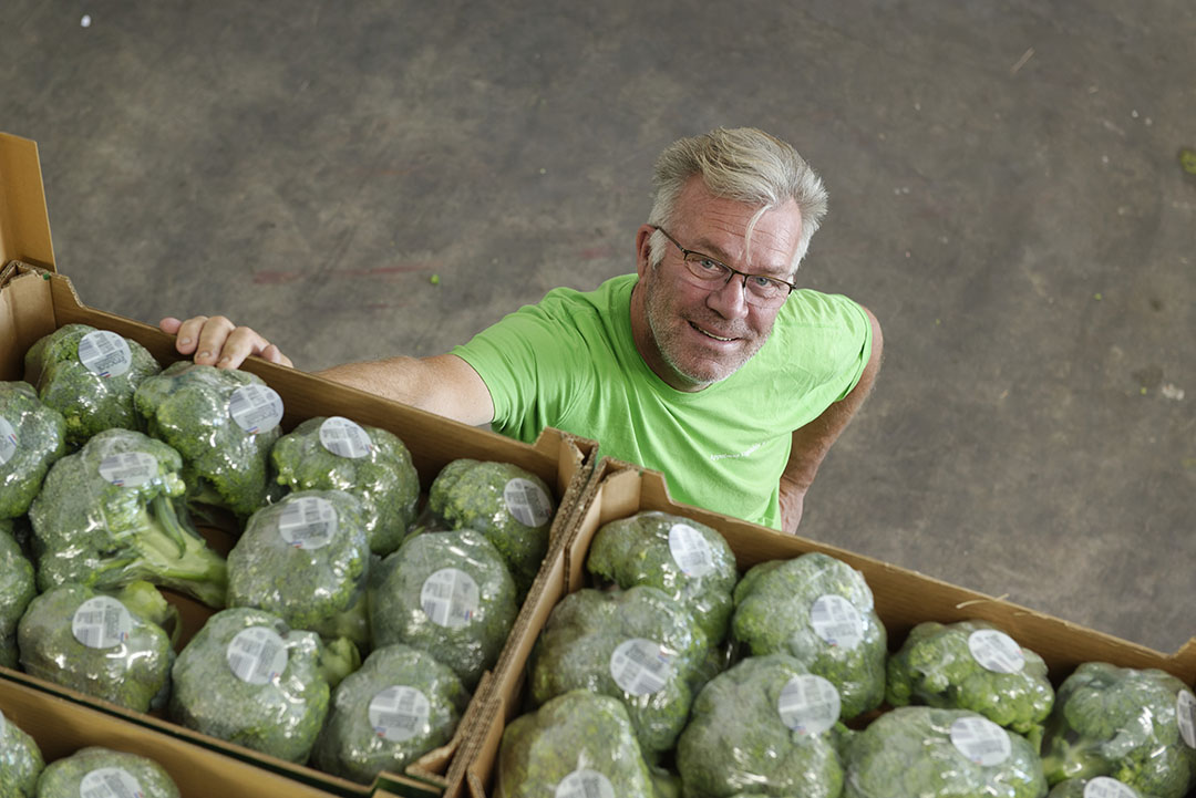 Peter Appelman wil naar emissiearme teelt van kool. - Foto's: Lex Salverda