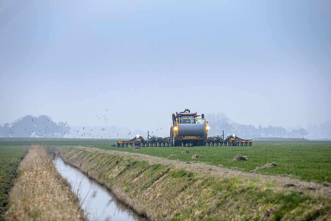 Mest uitrijden in het noorden van het land. - Foto: Mark Pasveer