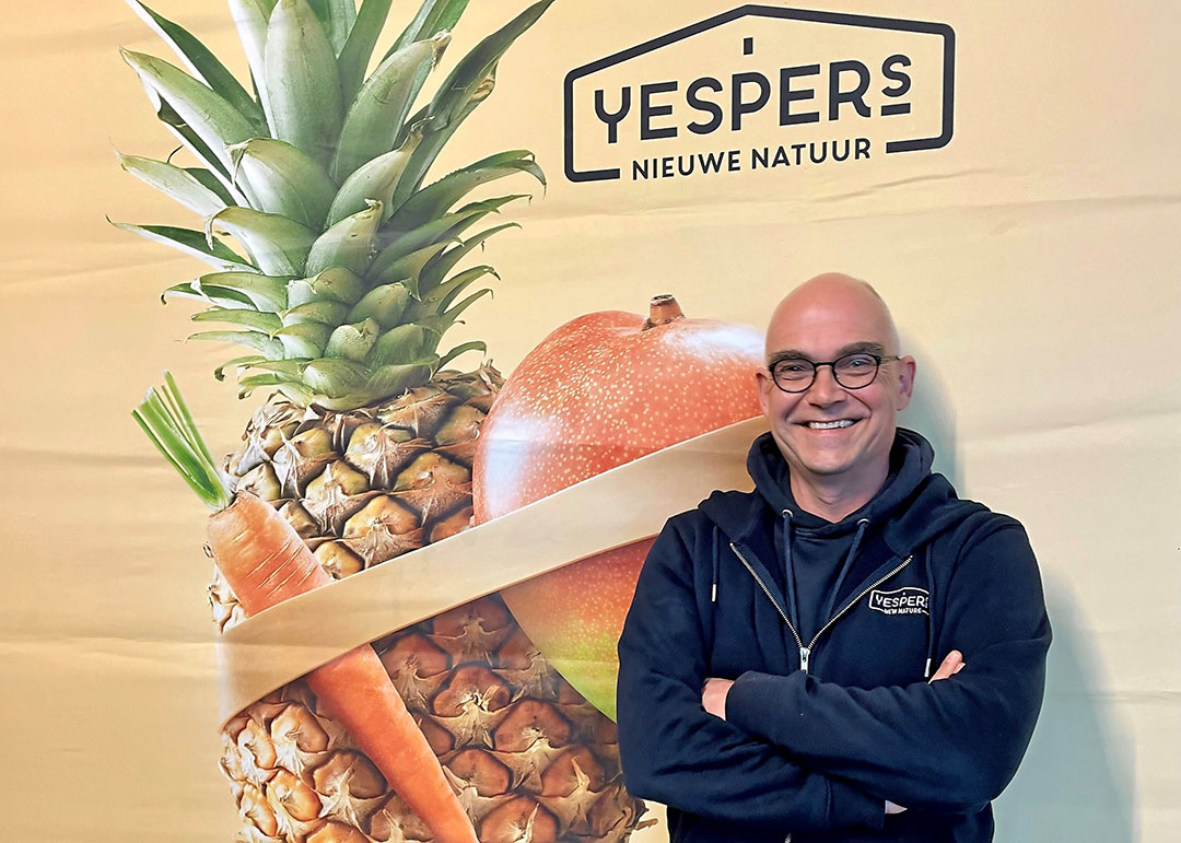 “Met Yespers kijken we vanuit de markt naar de producten. We willen de keten op een betere manier organiseren, zodat alle ketenpartners een rol krijgen”, vertelt Stefan Baecke. Foto: Chantal Engelen/Peas of me