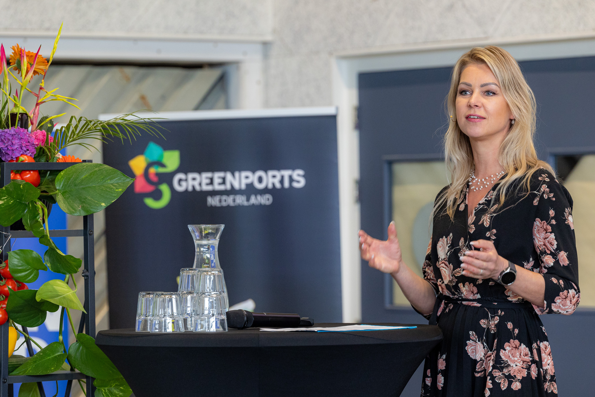 Femke Wiersma, minister van Landbouw, Visserij, Voedselzekerheid en Natuur. Foto: Rolf van Koppen/Greenports Nederland