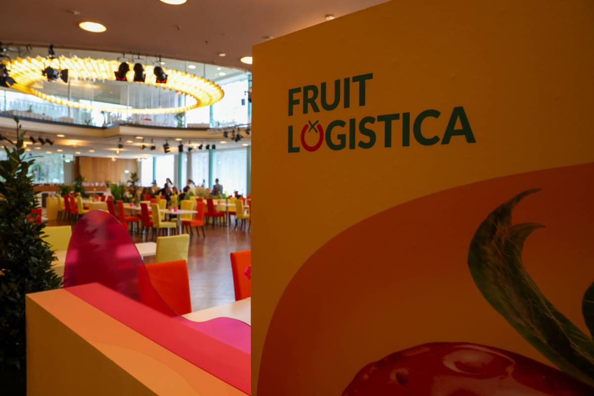 Tijdens de internationale handelsbeurs Fruit Logistica brent AMI cijfers over de groentehandel naar buiten. Foto: Fruit Logistica